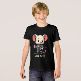 Camiseta Triblenda Ratón Elegante con Traje