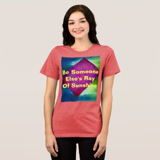 Camiseta Triblenda Ray Of Sunshine Rainbow