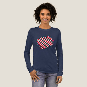 Camiseta Triblenda Rayas en Movimiento