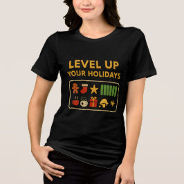 Camiseta Triblenda Realzar sus vacaciones - Navidades de jugador carg