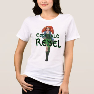 Camiseta Triblenda Rebelde Esmeralda
