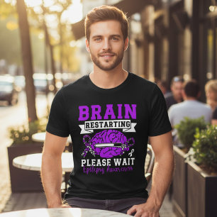 Camiseta Triblenda Rebooting Cerebral Epilepsia Divertida Conciencia