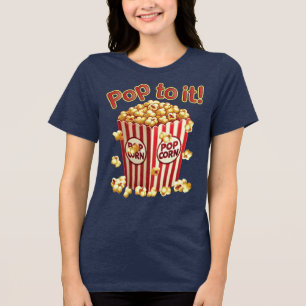 Camiseta Triblenda Rebosante de Estilo - "¡Ponte en marcha!"
