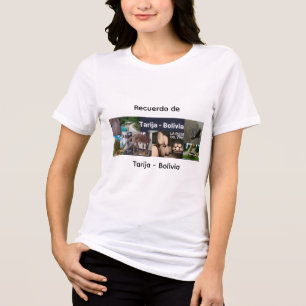 Camiseta Triblenda Recuerdo de Tarija Bolivia