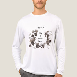 Camiseta Triblenda Recuerdo de viñedo Tour de sorbo y paseo Vid grape