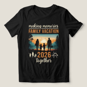 Camiseta Triblenda Recuerdos Familiares Vacaciones 2026 Juntos Camise