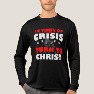 Camiseta Triblenda Recurrir a Jesucristo nuestro señor y salvador