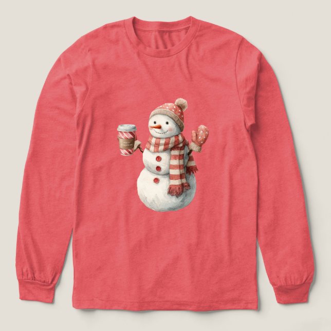 Camiseta Triblenda Red Jolly Christmas Letter (Diseño traserp)