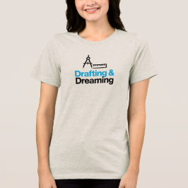 Camiseta Triblenda Redactar y Soñar - Arquitecto y Proceso Creativo