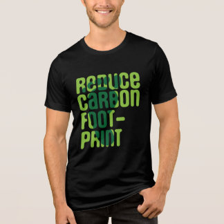 Camiseta Triblenda Reducir la huella de carbono