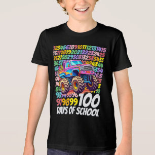 Camiseta Triblenda Regalo de 100 días de clases de niños escolares