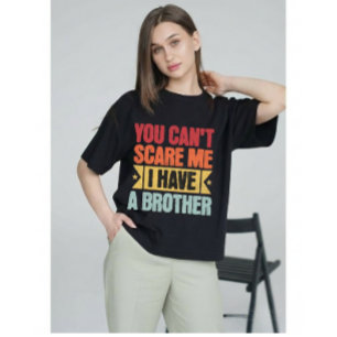 Camiseta Triblenda  Regalo de broma divertido para hermanos Retro Vin