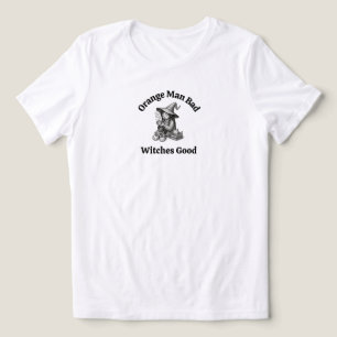 Camiseta Triblenda Regalo de bruja caprichosa feminista anti-Trump am