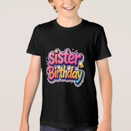 Camiseta Triblenda Regalo de Burbujas de Arcoíris para Cumpleaños de 