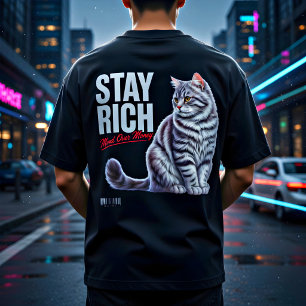 Camiseta Triblenda Regalo de cartel motivacional para amante de gatos