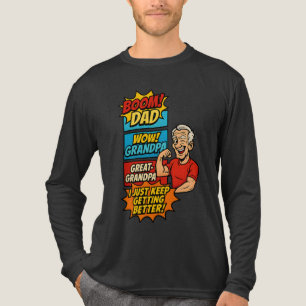 Camiseta Triblenda Regalo de Cómic Épico Personalizado para Papá→Abue