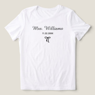 Camiseta Triblenda Regalo de compromiso futura esposa novia por casar