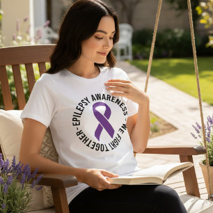 Camiseta Triblenda Regalo de Conciencia de Epilepsia Nosotros Luchamo