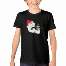 Regalo de Navidad con letra g en blanco