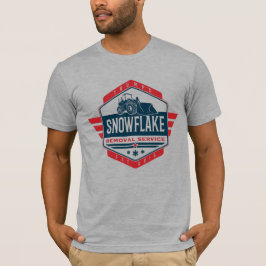 Camiseta Triblenda Regalo de Novedad del servicio de remoción de copo
