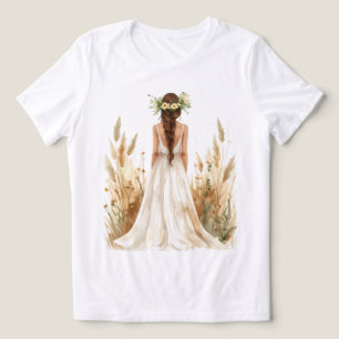 Camiseta Triblenda Regalo de novia elegante [Estilo] Nupcial [Product
