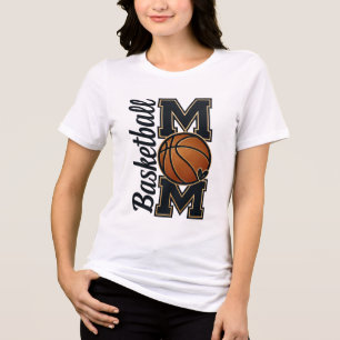 Camiseta Triblenda Regalo Deportivo para Mamá de Baloncesto Día de Pa