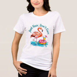 Camiseta Triblenda Regalo Divertido de Natación Pelo de Piscina No Me