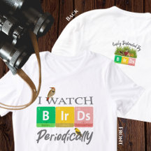 Regalo divertido para observadores de aves Tabla p