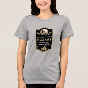 Camiseta Triblenda Regalo para amante de la música de Mozart