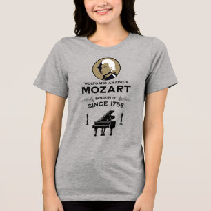 Camiseta Triblenda Regalo para amante de la música de Mozart