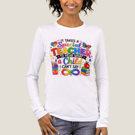 Camiseta Triblenda Regalo para maestros por la aceptación del autismo