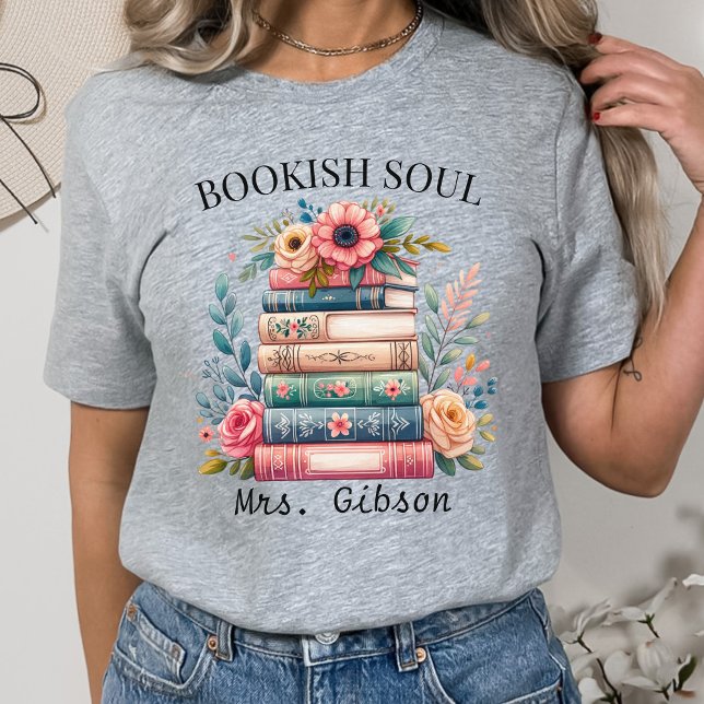 Camiseta Triblenda Regalo personalizado de aficionado al libro, lecto (Subido por el creador)