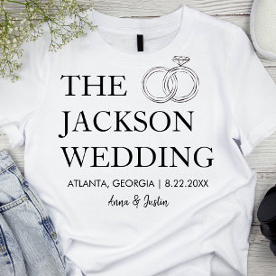 Camiseta Triblenda Regalo personalizado para la fiesta de boda Favor 