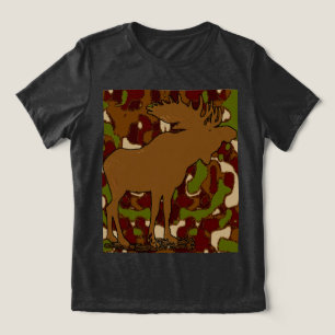 Camiseta Triblenda Regalos de camuflaje de Moose