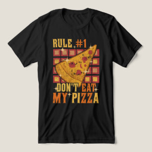 Camiseta Triblenda Regla #1 No comas mi pizza