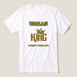 CAMISETA TRIBLENDA REGLAS DE LEALTAD OLIVA VERDE BLANCO GRÁFICO URBAN