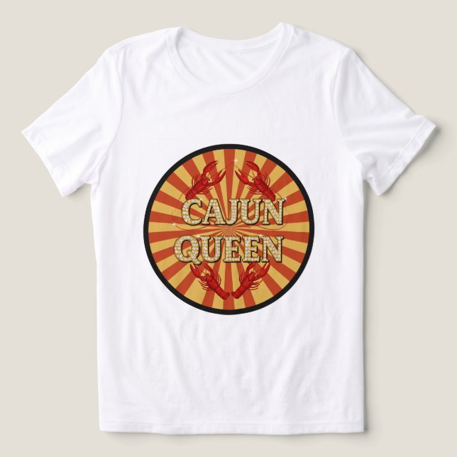 Camiseta Triblenda Reina Cajún Sparkling ¡Tee de langosta! ✨ 👑 (Diseño delantero )