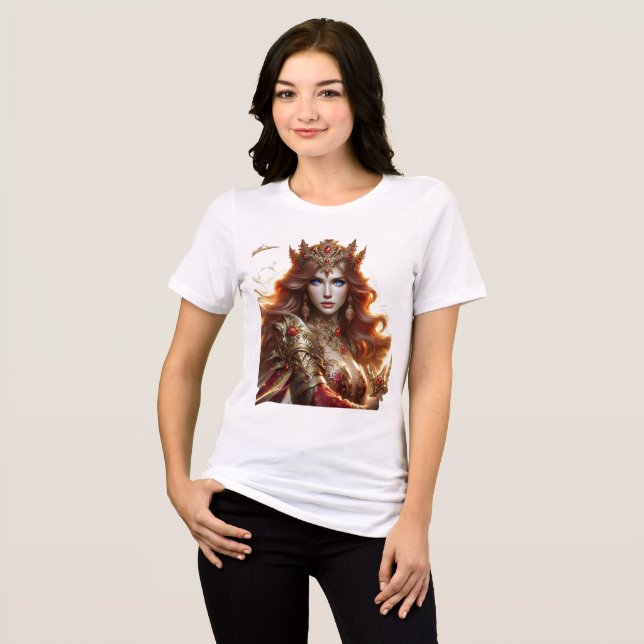 Camiseta Triblenda Reina de choque (Anverso Completo)