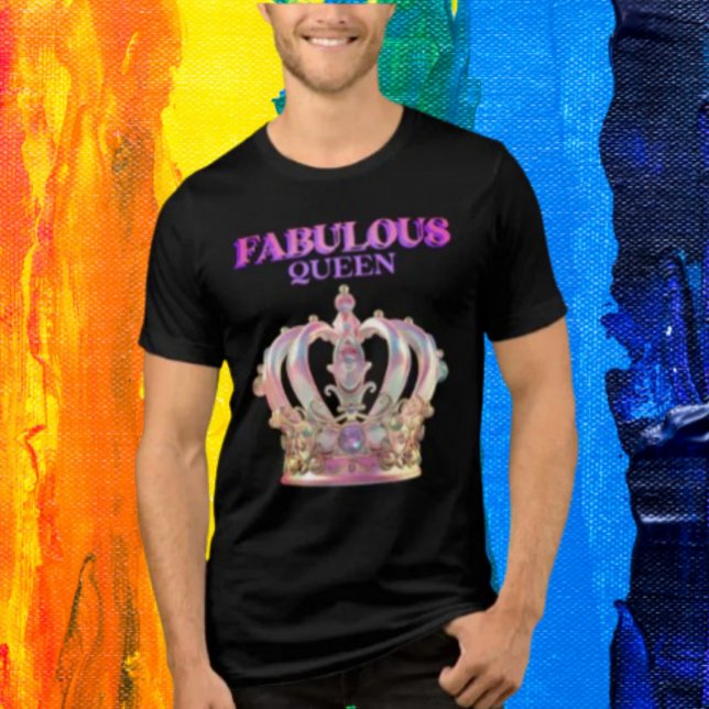Camiseta Triblenda Reina fabulosa (Subido por el creador)