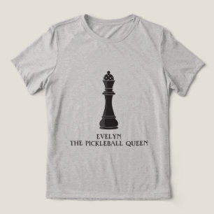 Camiseta Triblenda Reina Personalizada de Pickleball