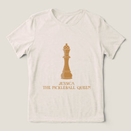 Camiseta Triblenda Reina Personalizada de Pickleball