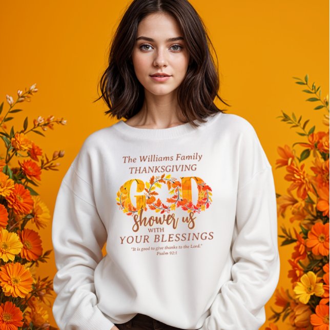 Camiseta Triblenda Religious Thanksgiving Dinner Faith Bible Quote (Religious Thanksgiving Faith Bible Quote Shirt Fall Autumn Gift for Mom Daughter Wife Hostess Aunt)