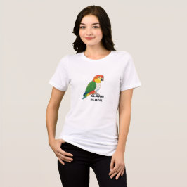 Camiseta Triblenda Reloj de Alarma Sun Conure – Diseño de Loro Ruidos