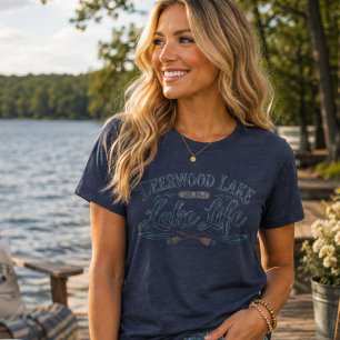 Camiseta Triblenda Remeros de la vida en el lago Deerwood Vintage
