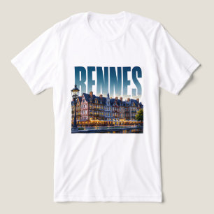 Camiseta Triblenda Rennes Francia Patrimonio Bretón Belleza
