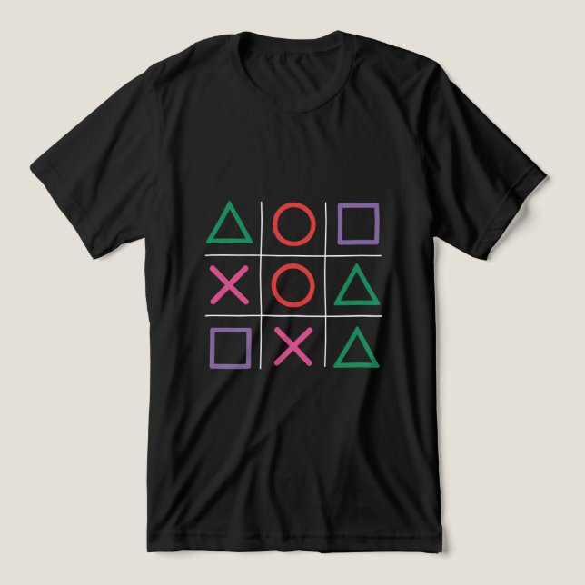 Camiseta Triblenda Reproducir tu movimiento - Tee de vibración Retro  (Diseño delantero )