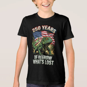 Camiseta Triblenda Reptil Resiliente América 250 Años