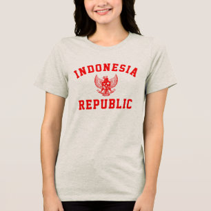 Camiseta Triblenda República de Indonesia