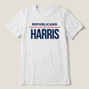 Camiseta Triblenda Republicanos por Harris