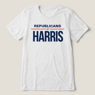 Camiseta Triblenda Republicanos por Harris